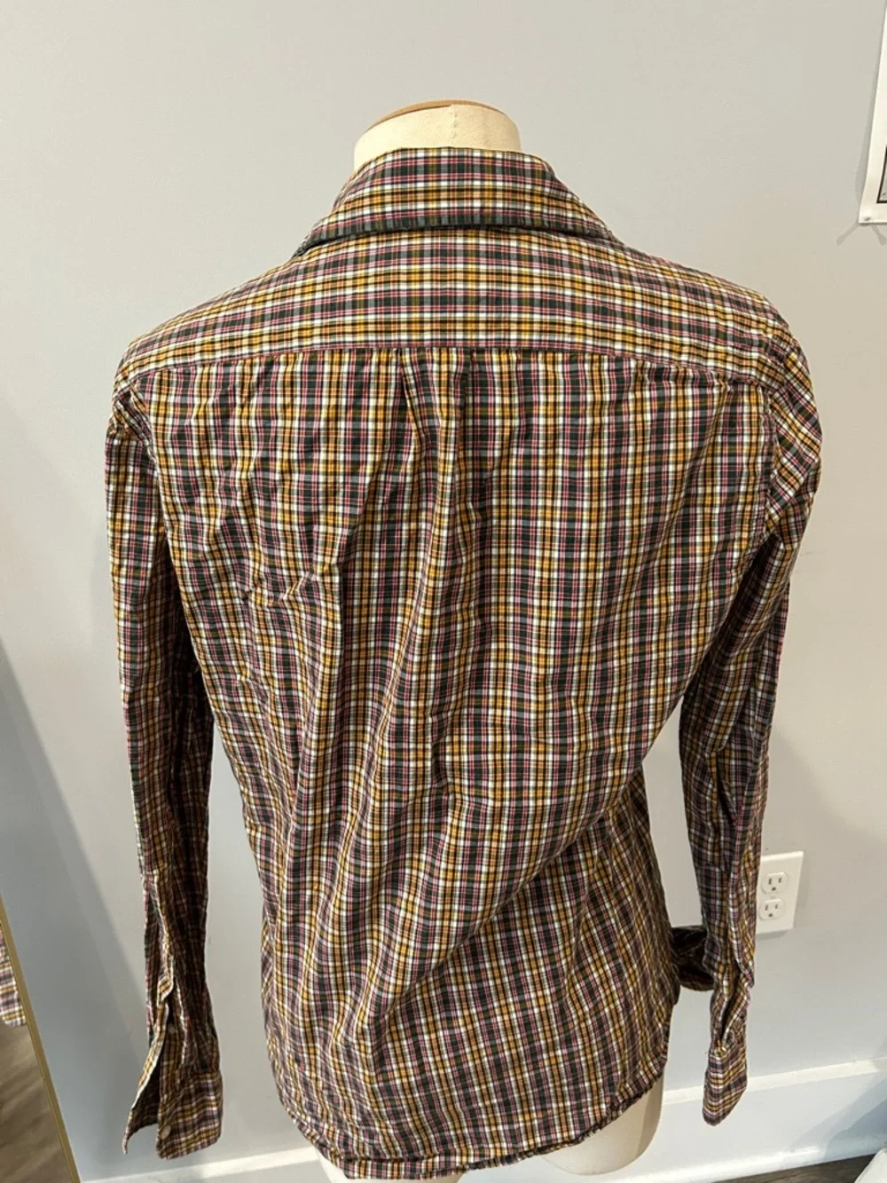 J. Crew Plaid Lightweight‎ Button-Down Shirt